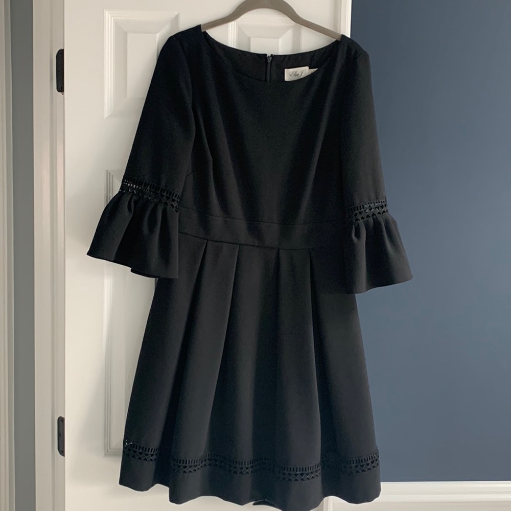 Eliza J black dress